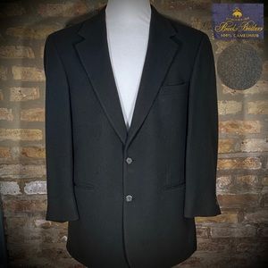 42R Brooks Brothers 100% Camel Hair Olive Green Blazer Jacket Sport Coat